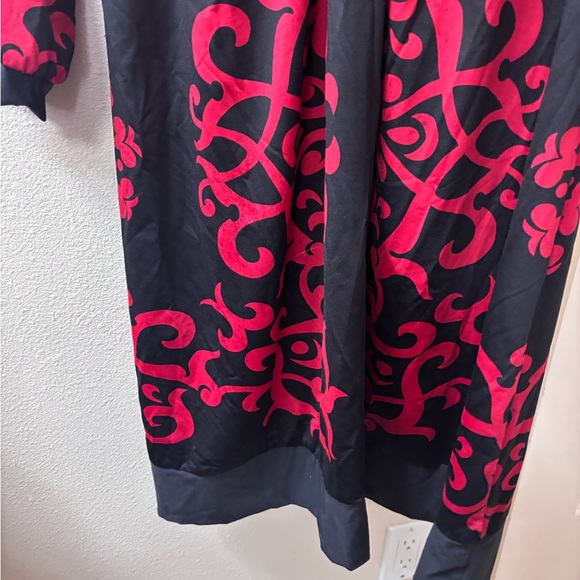 INC International Concepts Black and Red Mini Dress - Picture 5 of 6